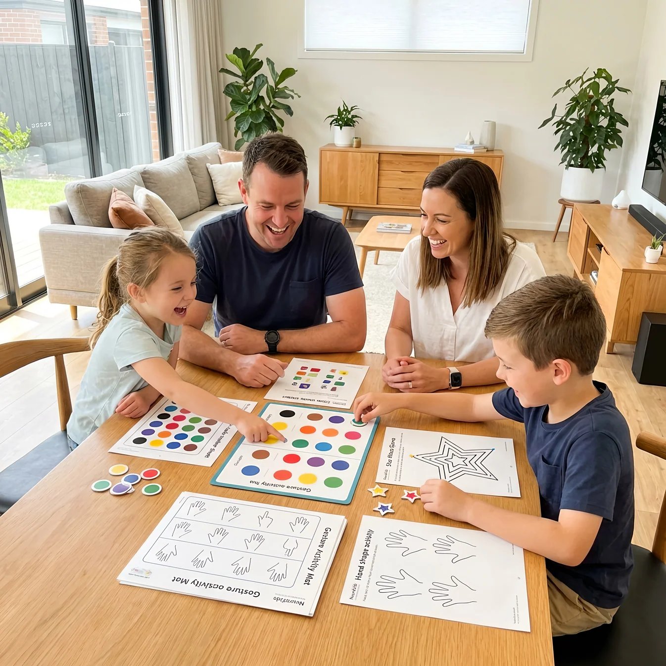 Family learning together